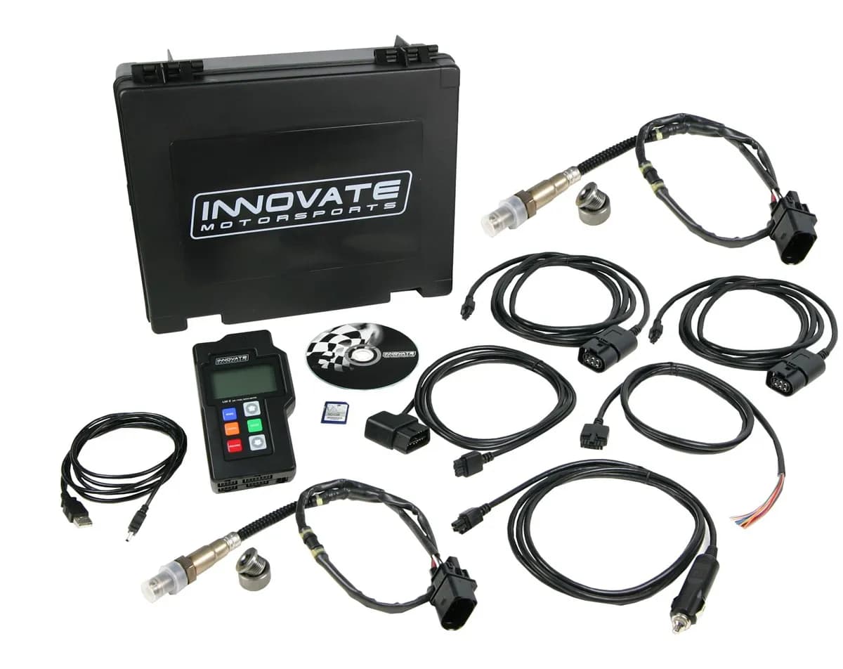 Innovate Motorsports 38070 LM-2 Air/Fuel Ratio Meter, (2) Dual O2 Complete Kit w/carrying case