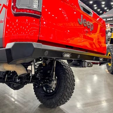 Krawler Lite Rear Bumper Kit Raw