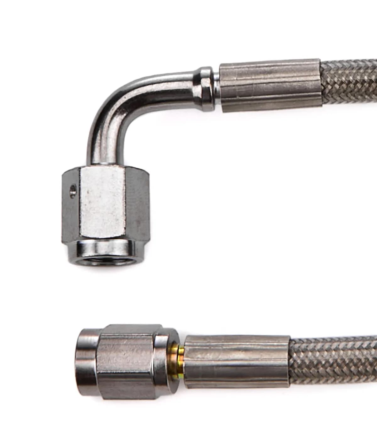 Straight 3 to 90 Degree 3 16in Pre Assembled Brake Line