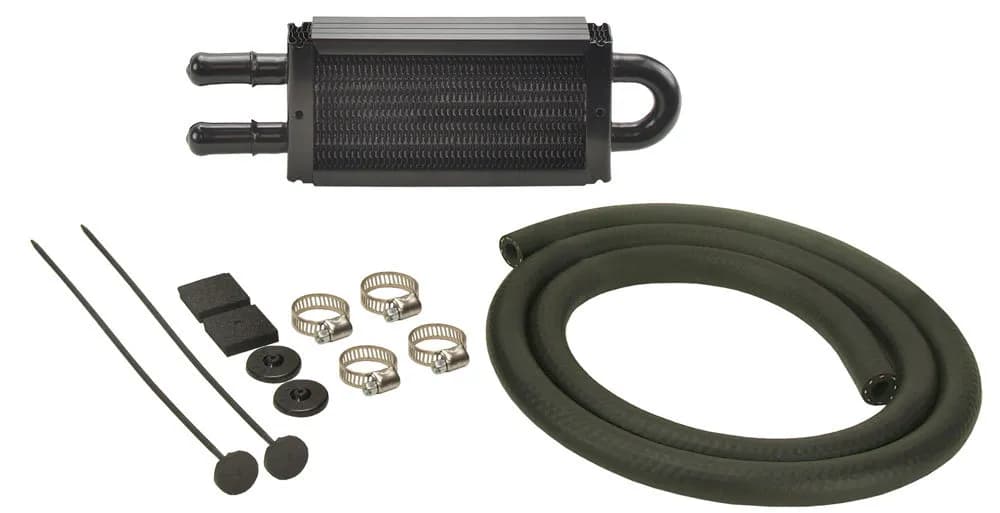2 Pass 8 Series 7000 Copper/Aluminum Power Steering Kit with Mount Brackets