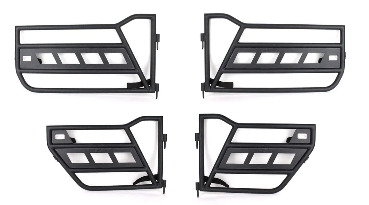 Fishbone Offroad Front and Rear Tube Doors for 2018 & Up Jeep Wrangler/Gladiator FB24086