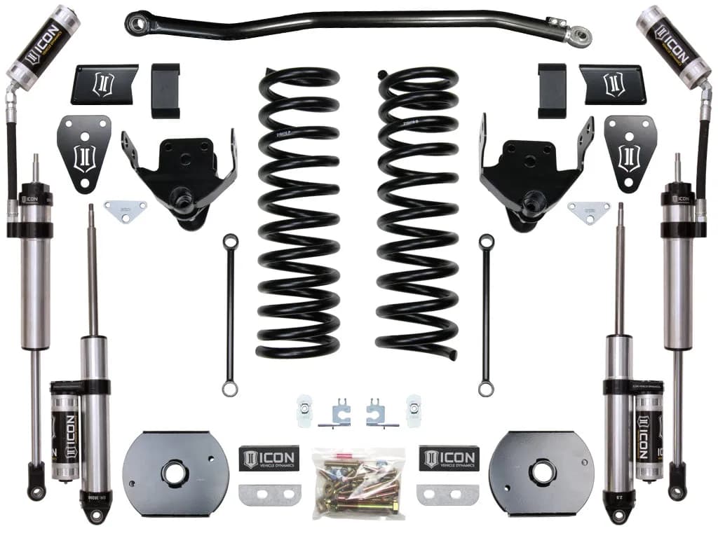 ICON 2014-2026 Ram 2500 4WD, Diesel, OEM Air Spring Rear, 4.5" Lift, Stage 2 Suspension System