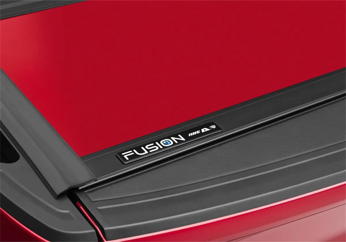 Fusion Tri-Fold Tonneau Cover; Quicksilver; Paint Code GAN;