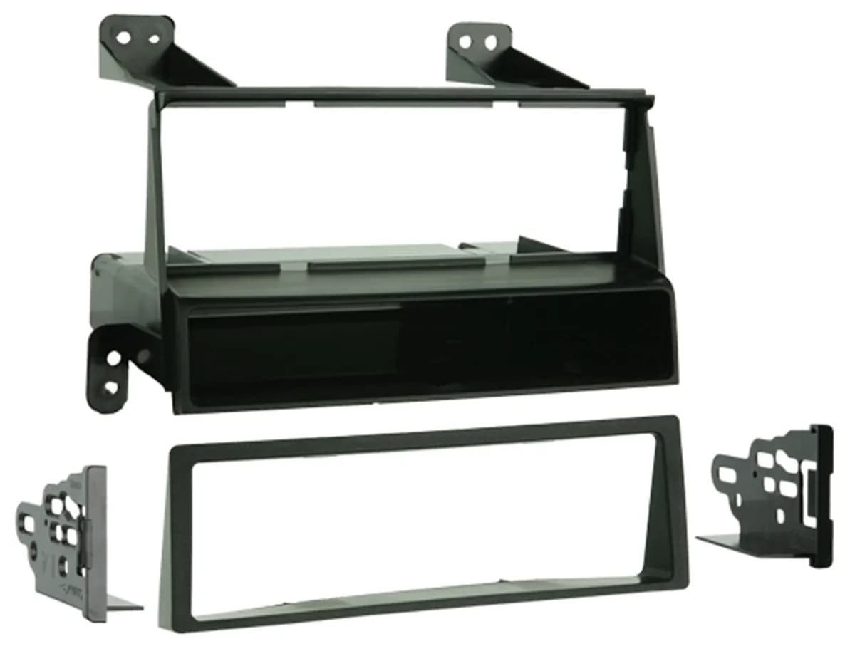 TURBOKits; Radio Installation Kit; Incl. Instructions/Hardware/Snap-In ISO Mount System w/Custom Trim Ring; Recessed DIN Opening;