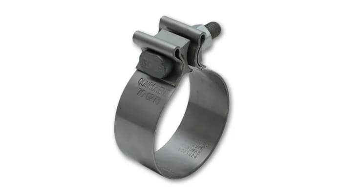Vibrant Performance - 1163 - Stainless Steel Seal Clamp for 2 in. O.D. Tubing (1.25 in. Wide Band)