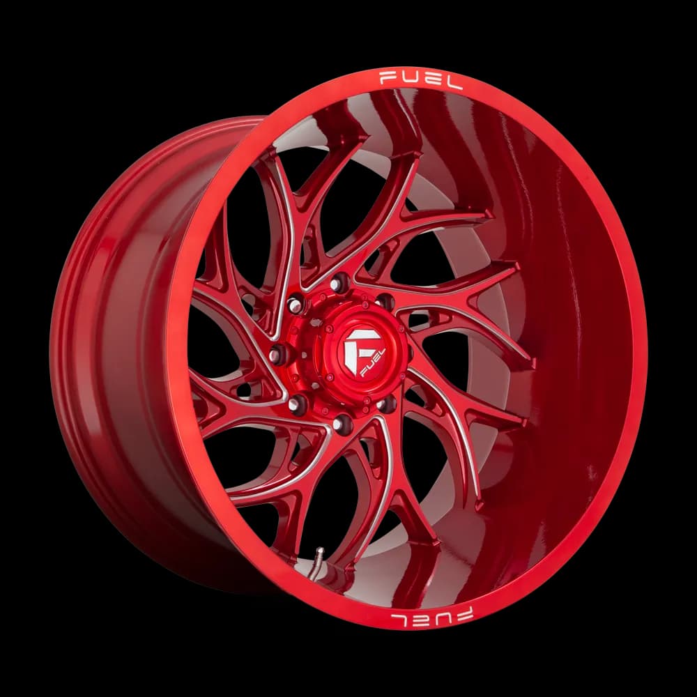 Fuel Wheels | Runner | Candy Red Milled