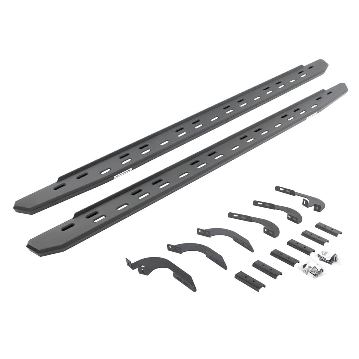RealTruck (Go Rhino) RB30 Slim Running boards - Complete Kit 2024-2025 Toyota Tacoma; Double Cab