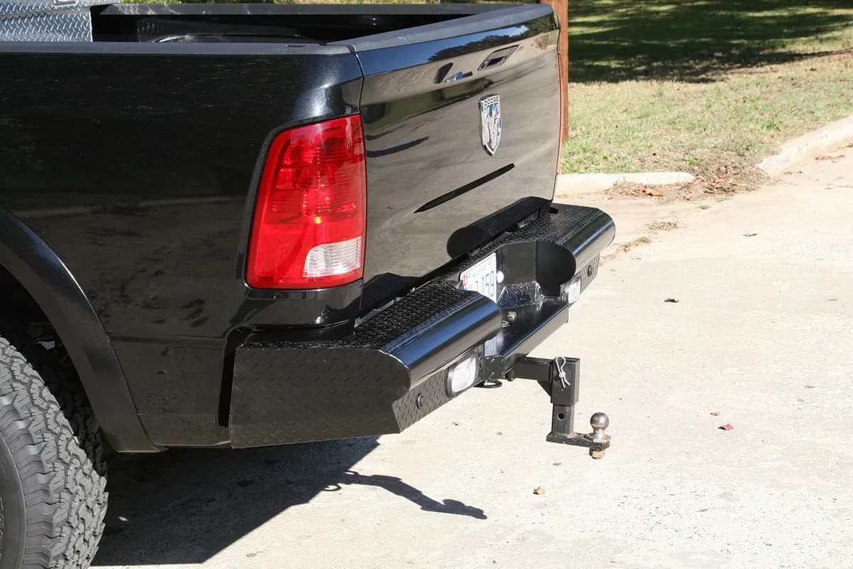 0918 RAM 1500/1018 RAM 2500/3500/4500/1017 RAM 5500 Rear Ranch Bumper