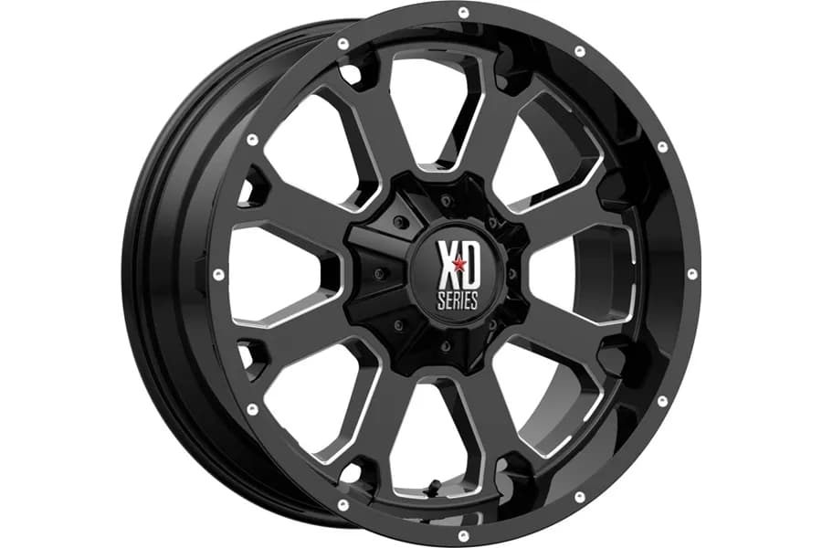 Buck 25 20x10 5x5/5x5.5 Black (24 Mm)