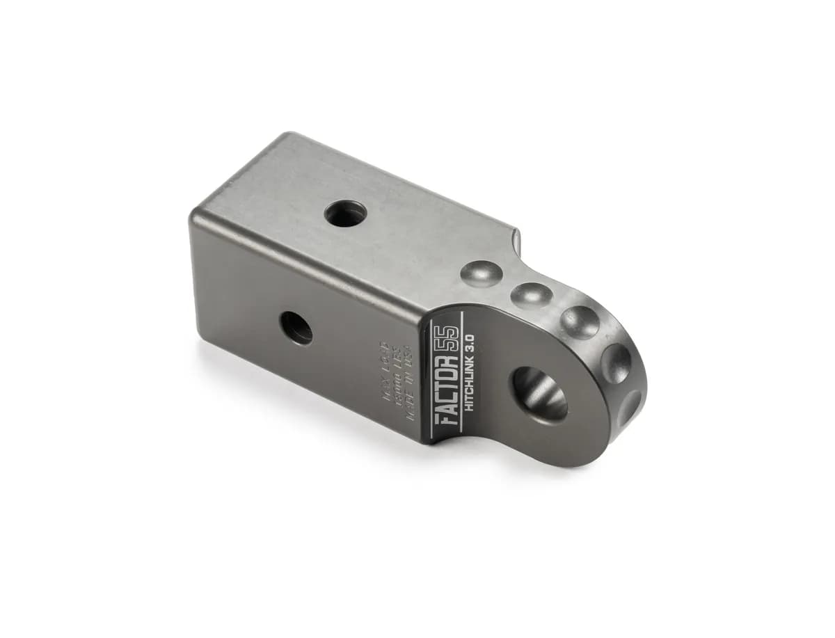 HitchLink 3.0 Reciever Shackle Mount 3 Inch Receivers Anodized Gray Factor 55