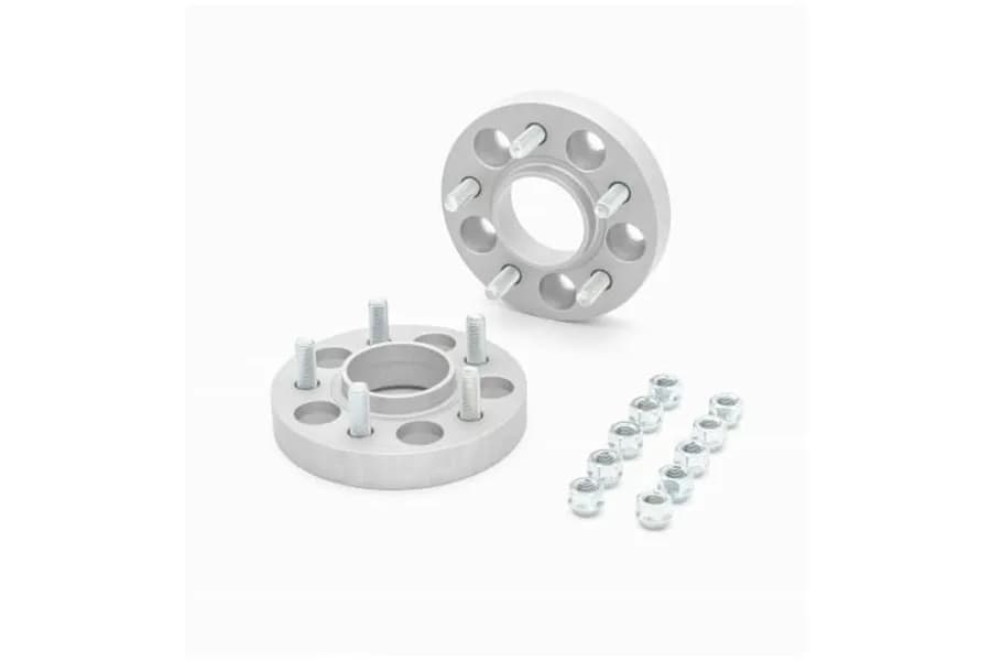 0718 Wrangler 2door 4WD Pair Of 25mm Thick Prospacers Silver