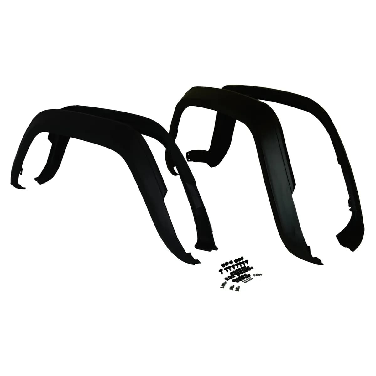 1984-1996 Cherokee XJ Includes Hardware; Flat Black