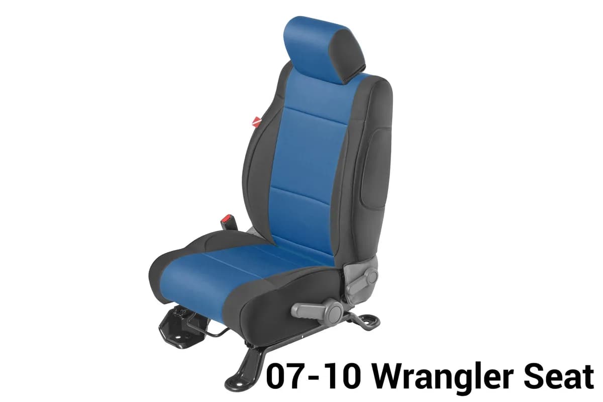 Wrangler JK Unlimited Seat Cover for 08-10 Jeep JK Unlimited Blue Neoprene Pair Diver Down