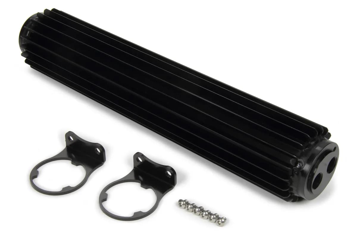 Derale 13281 Premium Heat Sink Cooler Black Anodized.