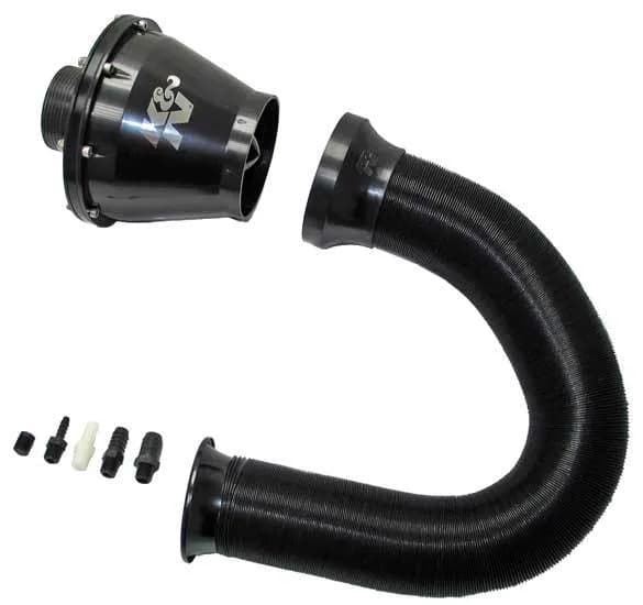 Apollo Cis; Universal, 70mm od Flg, pp Black Universal Cold Air Intake