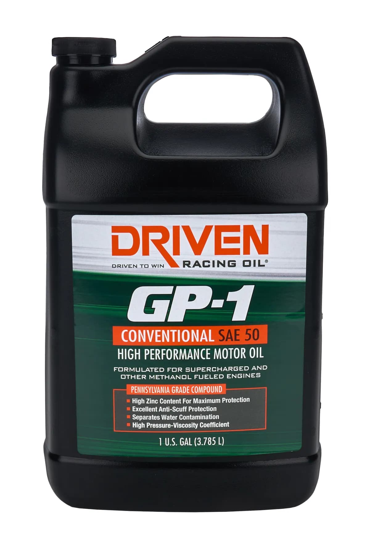 Driven Racing Oil, LLC 19516 GP-1 Conventional SAE 50 Gallon