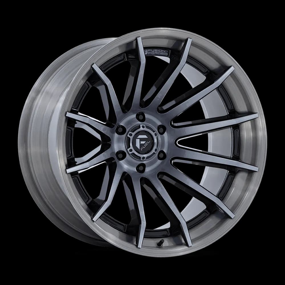 Fuel Wheels | Burn | Gloss Black Brushed Dark Tint
