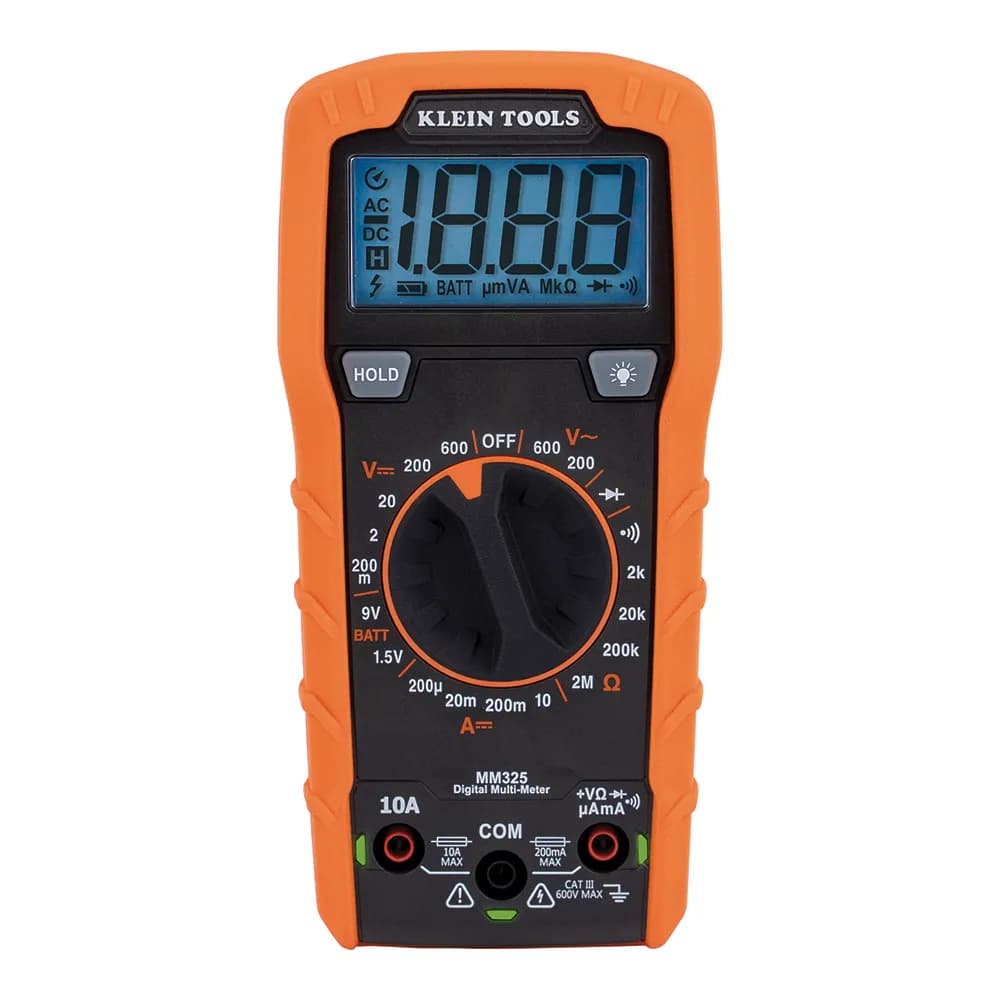 Digital Multimeter Manualranging 600v 10a dc Current