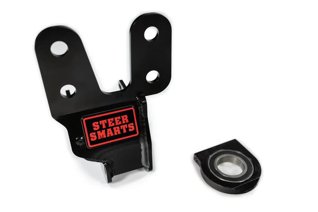 Jeep Sector Shaft Brace with Frame Side Track Bar Reinforcement Bracket Yeti XD For 07- 18 Wrangler JK/JL/Gladiator JT All Models Steer Smarts