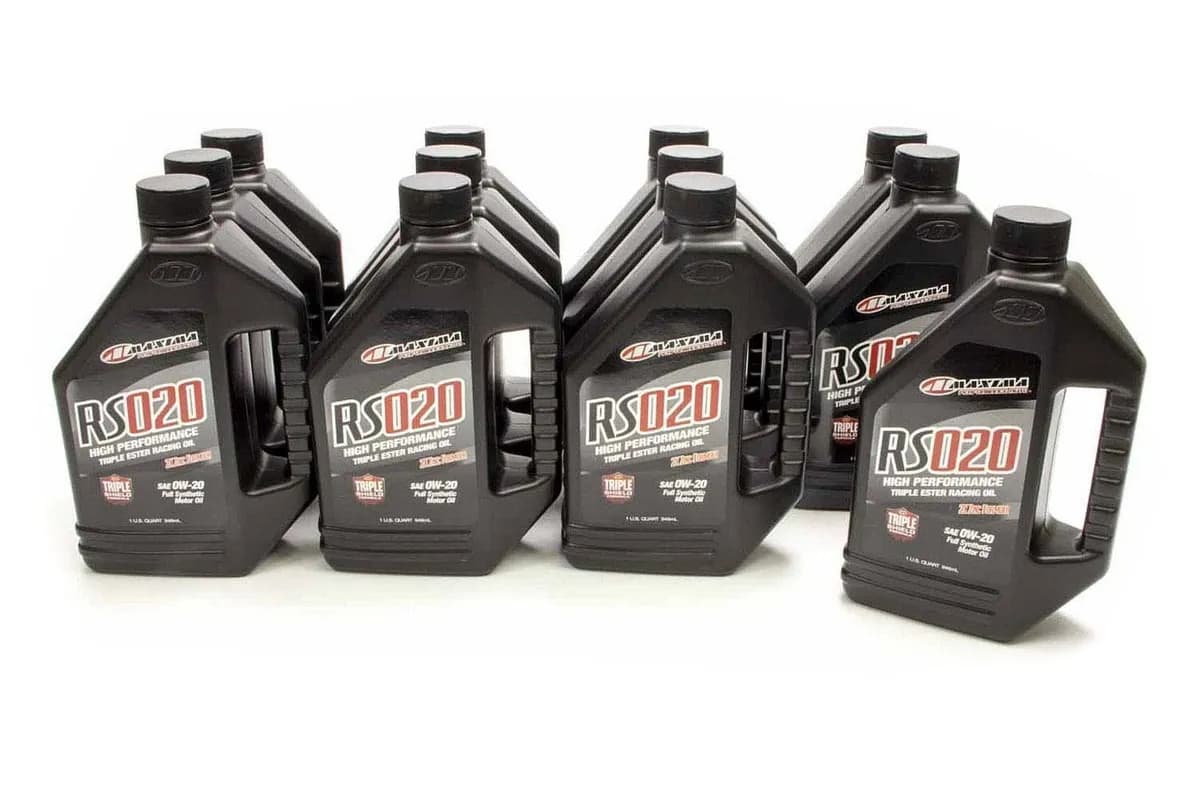 Rs020 High Performance Engine Oil SAE 0w20 Full Synthetic 1 qt