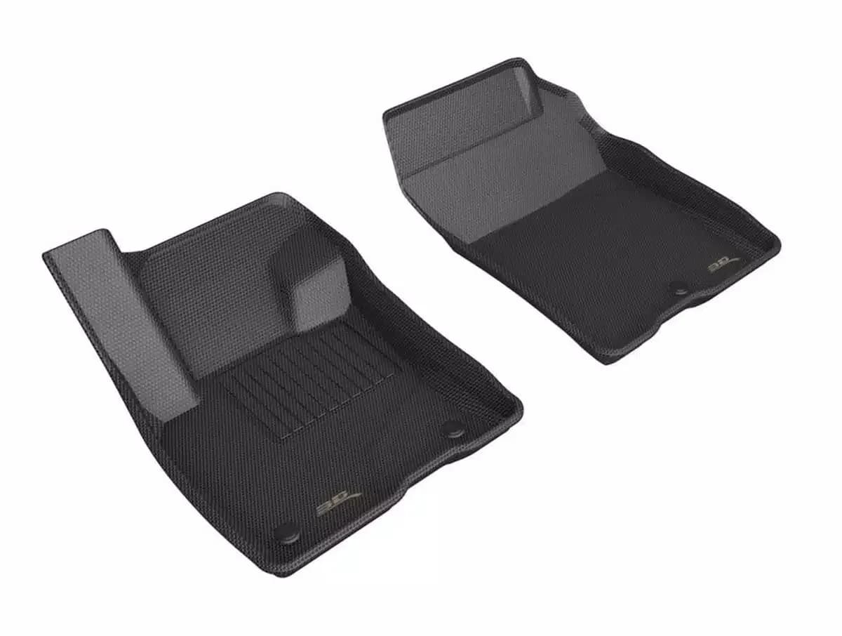 22c Maverick Front Row Maxpider Custom Fit Kagu Floor Mat Black