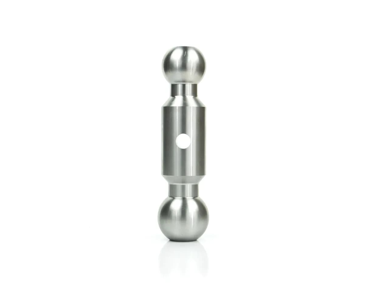 180 Hitch 17/8inx 2in Stainless Steel Combo Ball (7.5k/10k Gross Tongue Weightrating)