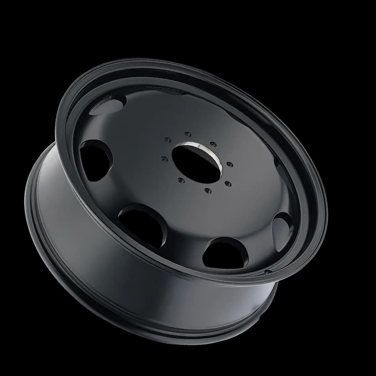Dually Wheels Summit Dually 9110D MB 20x8.25 Matte Black 8 On 170 Bolt Pattern 100 Offset Cali Offroad Wheels
