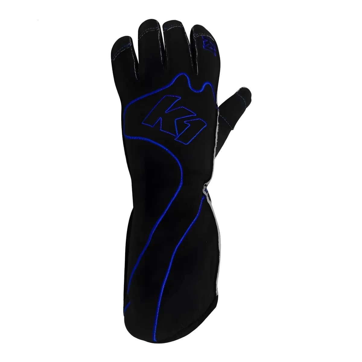 Gloves Karting RS1 Youth X-Small Black/Blue