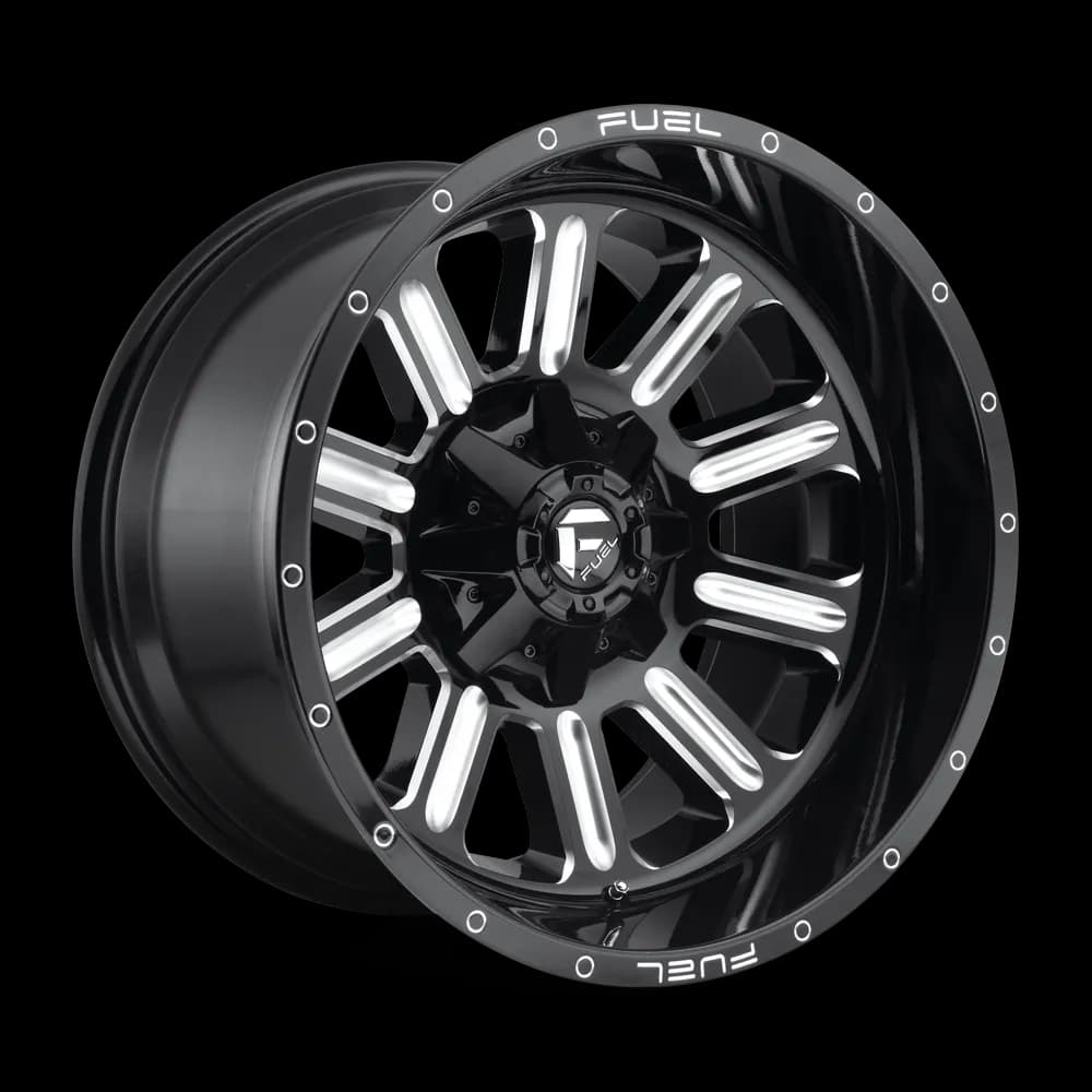 Hardline 18x9 8x170.00 Gloss Black Milled 1 mm