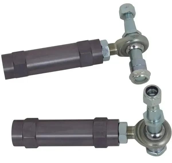 1979-1993 Mustang Front Bump-Steer Kit Cnc Billet Aluminum HD Heim Joints
