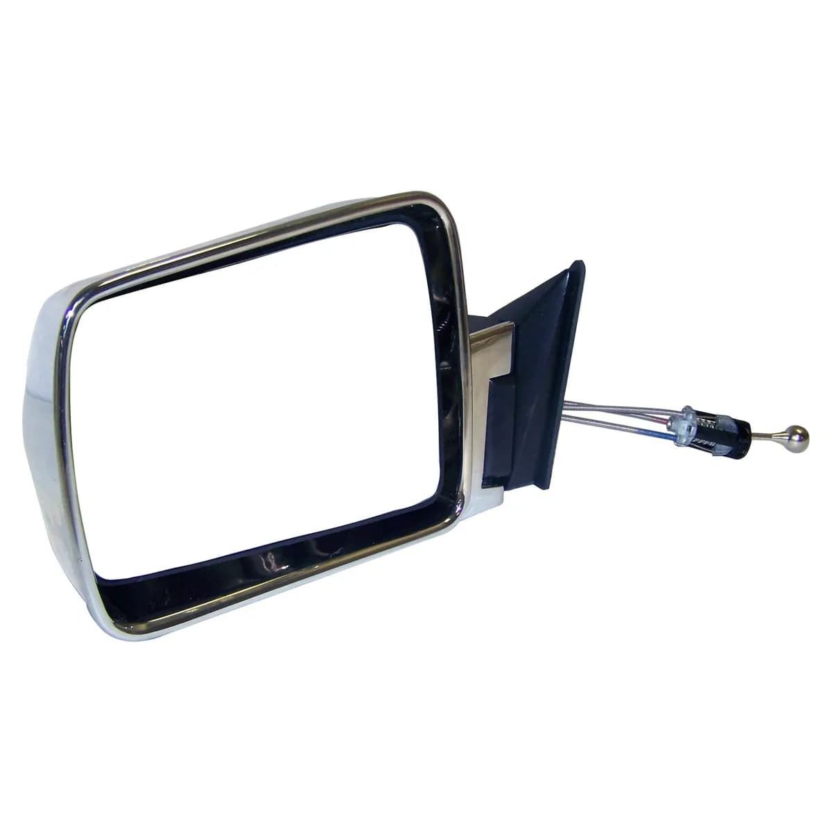Crown Automotive Jeep Replacement 55034121 Left Manual,Remote,Manual Folding Mirror for 84-96 Jeep XJ Cherokee, MJ Comanche