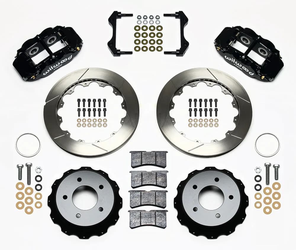 1985 - 1987 Chevrolet Forged Narrow Superlite 4R Big Brake Rear Brake Kit For OE Parking Brake - 140-11920