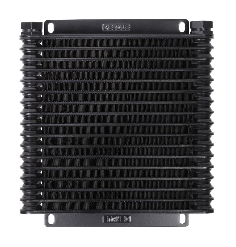 17 Row Series 9000 Plate & Fin Cooler, 1/2 NPT