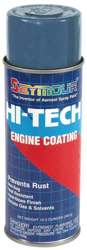Seymour EN-67 Hi-Tech Engine Enamel GM Blue 12 oz EN-67