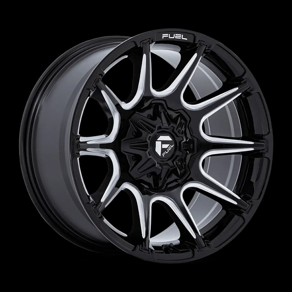 D880 22x10 8x6.5 M-Blk -18mm
