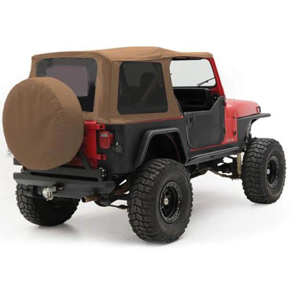 Jeep 87-95 Wrangler OE Style Replacement Top W/Tinted Windows - Denim Spice
