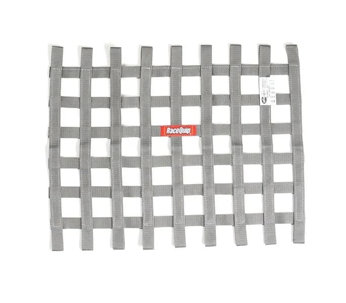Ribbon Style Race Car Window Net Sfi 27.1 Certified; Platinum 18 h x 24 w