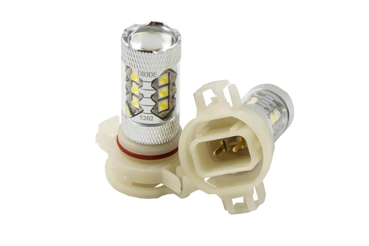 Diode Dynamics Fog Light Bulbs H16/PSX24W XP80 Cool White, Pair - JL/JK 2010+