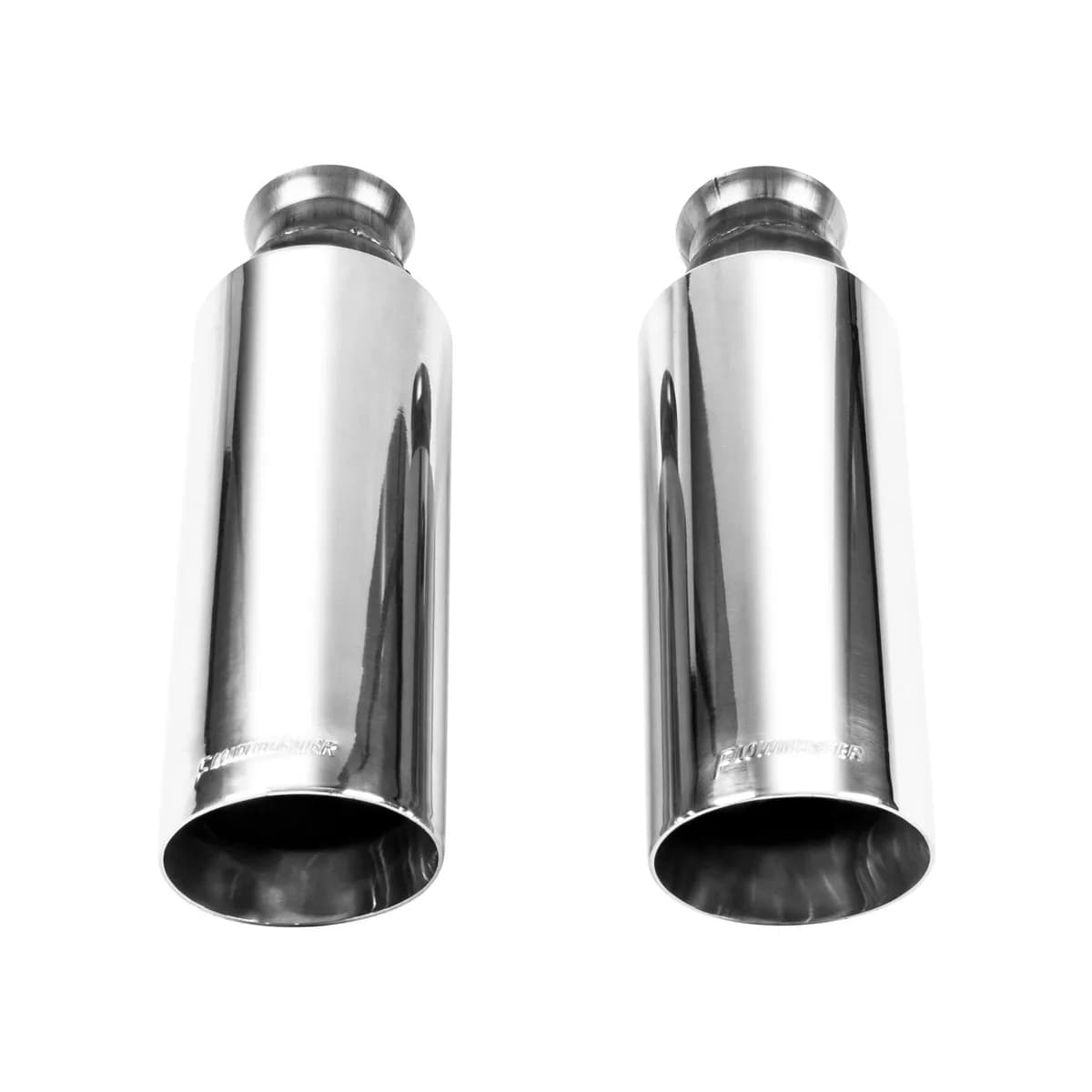 09-17 Dodge Ram 1500 / Ram 1500, 5.7L, V8, 2/4 Wheel Drive, All Wheel Bases, Direct-Fit, Exhaust Tips, Pair, Bright Polish Finish, 4.00" Dia, 304S Stainless Steel.