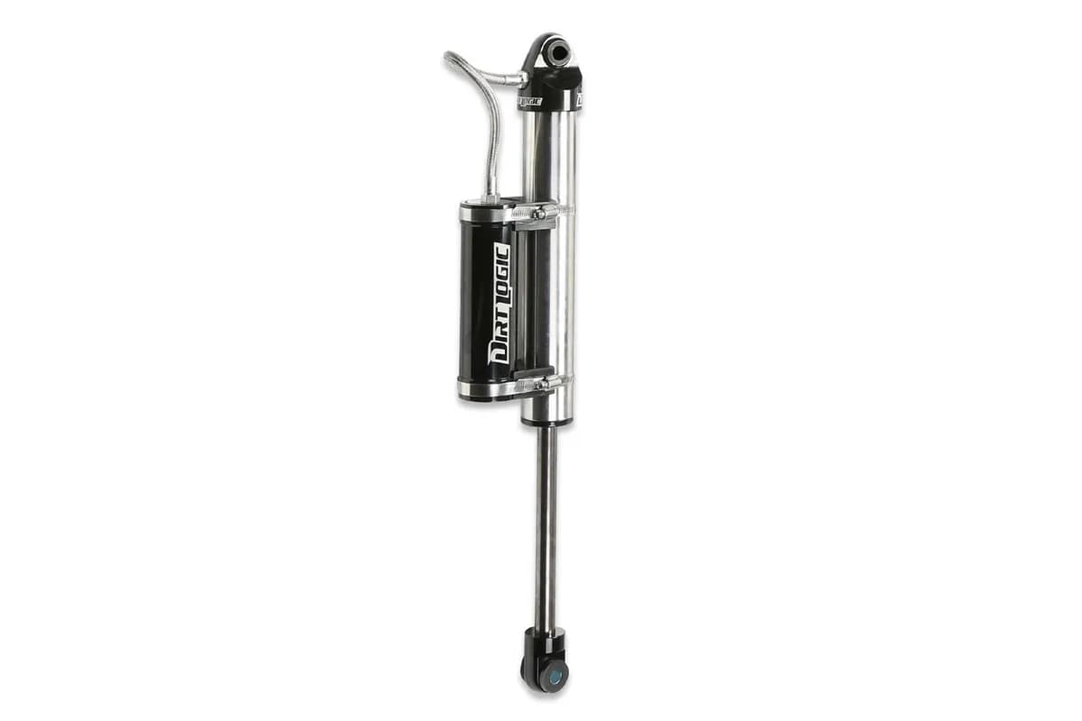 Dirt Logic 2.25 Resi Front Shock; Rear; Stainless Steel; For PN[K4102DL/K4117M/K4117DL/K4118DL];