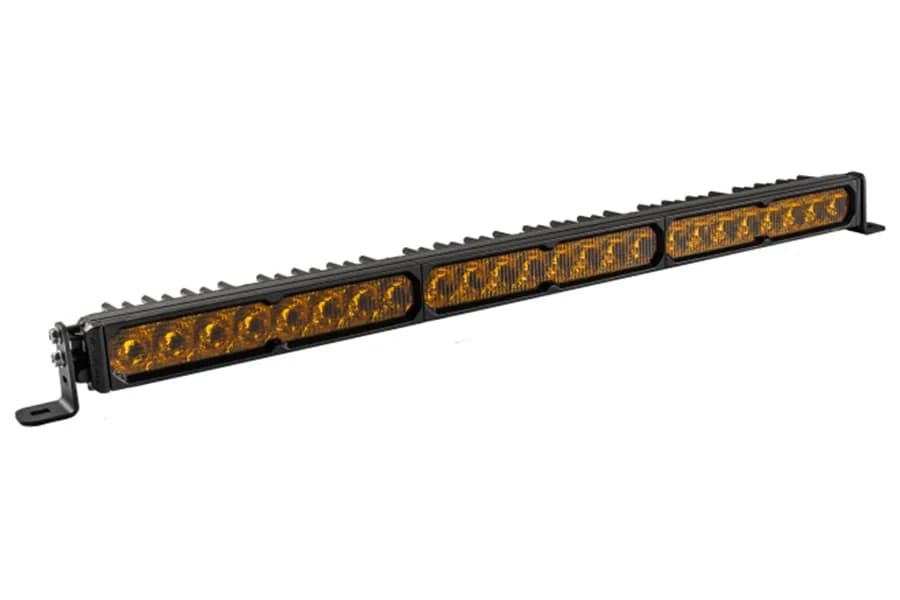 Diode Dynamics SS30 Sport LED Light Bar, Yellow - Driving (Amber Backlight)