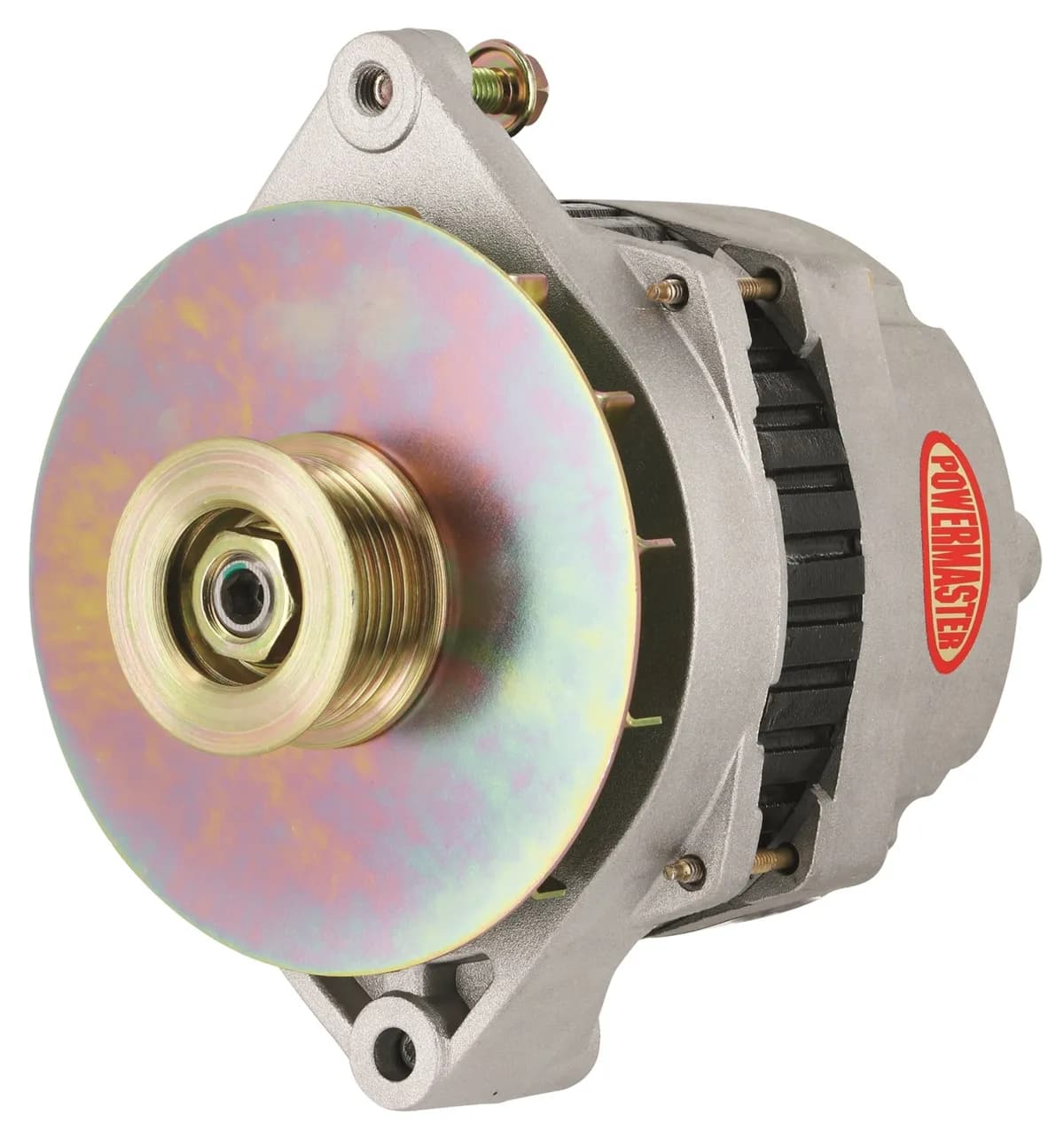 Alternator; CS144; Straight Mount; 200 Amp; 125 Idle; Natural;