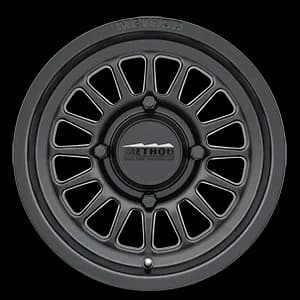 Aluminum Wheels 15x7 MR411 Bead Grip UTV Bolt Pattern 4 On 156 Offset 38 Lip Size 1.57 Matte Black MB Method