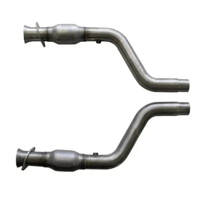 Bbk 2005-2012 Dodge Hemi 5.7l Short Mid Pipe w Converters For Bbk 1647/0 Headers