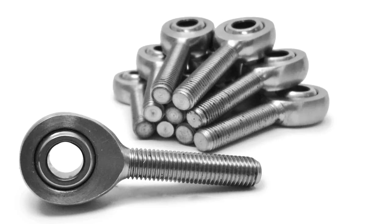 Inch Male 5/8-18 RH Stainless 304 Housing, PTFE Race 10 Pack