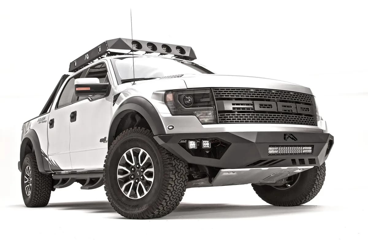 1014 Raptor Vengeance Front Bumper w/ no Guard Matte Black