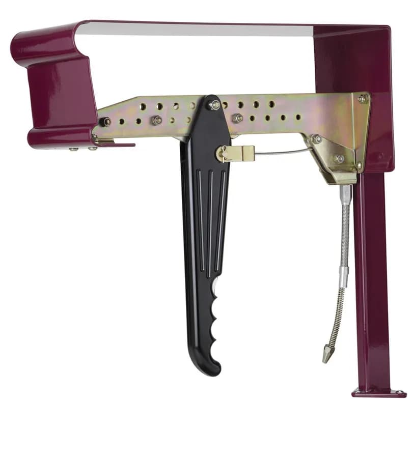 Under-The-Dash Hand Operated Emergency Brake; Incl. Instructions/Hardware; Billet Aluminum; Black Finish;