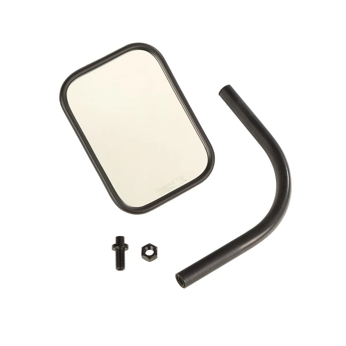 Rugged Ridge Rectangular Trail Mirror, Single  - JT/JL