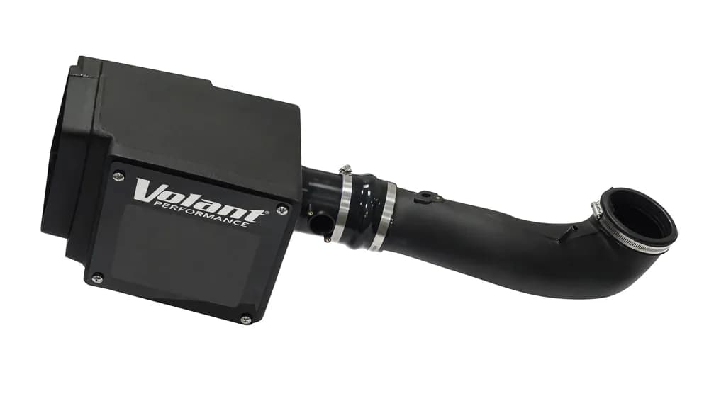 Cold Air Intake Kit; Incl. Closed Filter Box/Air Duct/DryTech 3D Synthetic Filter/Connectors/Clamps;