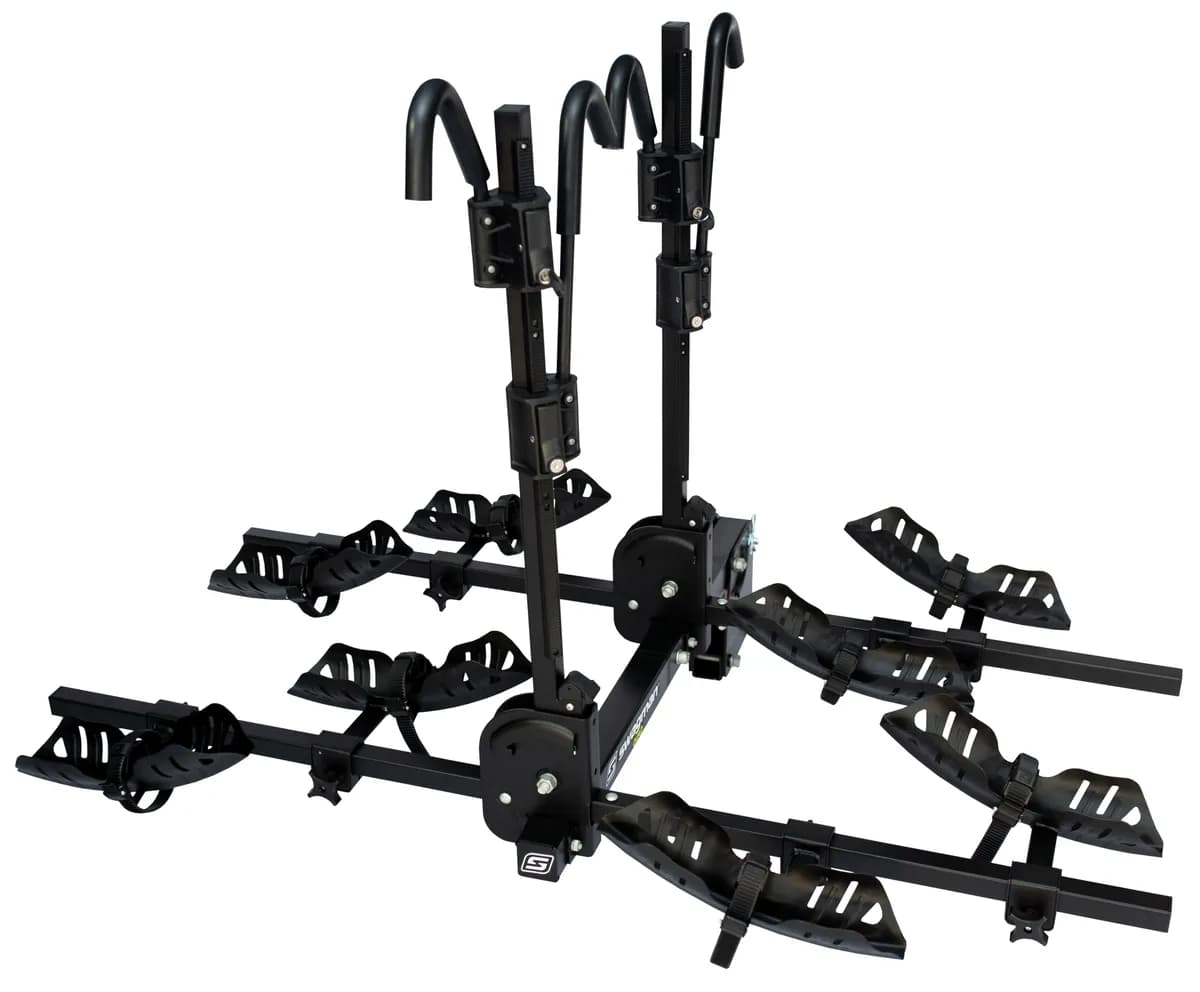 Platform Rack Quad 2 + 2 Black